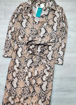 Тренч в принт