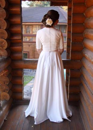 Свадебное платье модного дома дома юнона5 фото