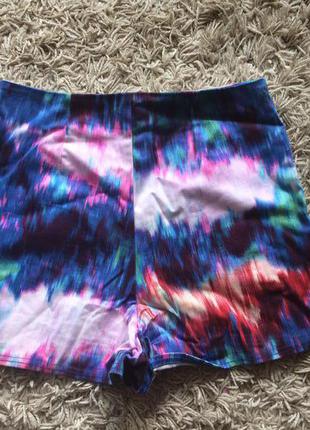 Шорты высокая талия