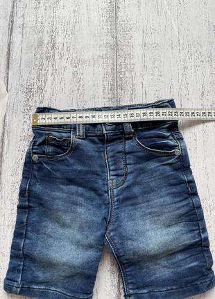 Круті джинсові шорти f&f 12-18міс4 фото