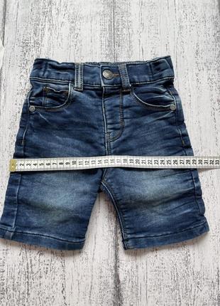 Круті джинсові шорти f&f 12-18міс5 фото