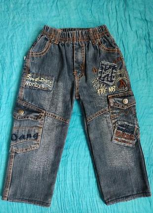 Джинси джинсы дитячі утеплення теплі на флісі на флисе