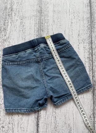 Крутые джинсовые шорты h&m 2-3года5 фото