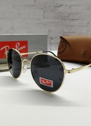 Стильные брендовые солнцезащитные очки с поляризацией ray-ban