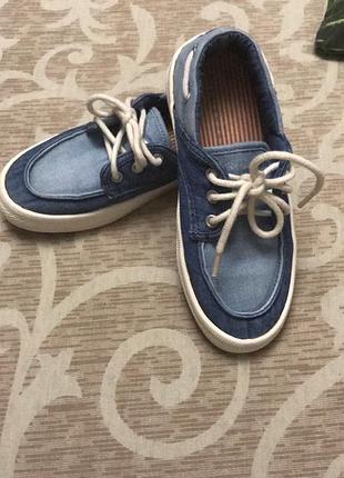 Топсайдеры лоферы  летние тапочки мокасины  zara 31 размер