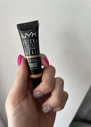 Nyx gotcha covered concealer waterproof 5.5 fresh beige консилер