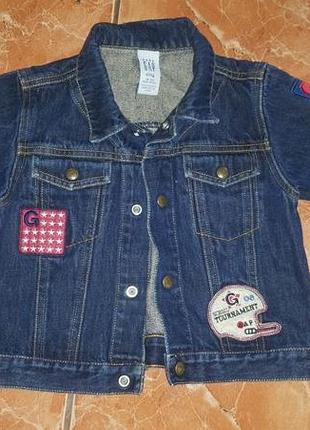 Джинсова куртка gap