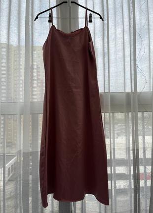 Шовкова сукня4 фото