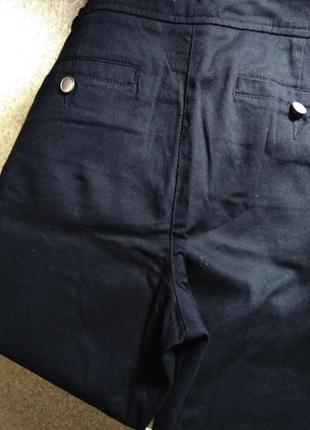 🖤 хлопковые брючки #черные джинсы4 фото