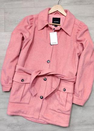 Рожева куртка пальто