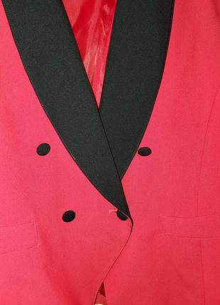 Винтажный двубортный пиджак жакет блейзер yessica винтаж vintage5 фото