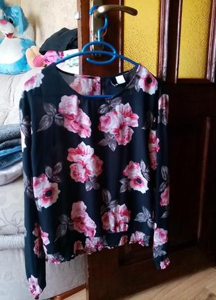 Ошатна шифонова блузка