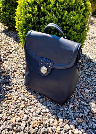 Рюкзак міський прогулянковий місткий напівспортивний david jones sf005 d.blue