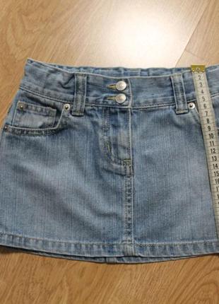 Симпатична джинсова спідничка1 фото