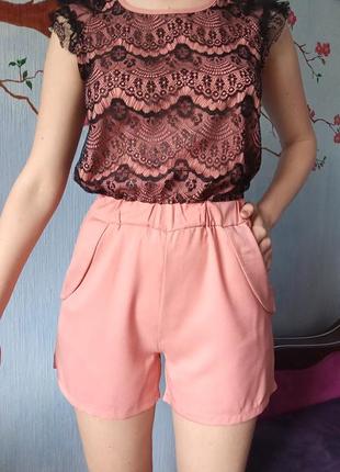 Ромпер комбез с гипюром