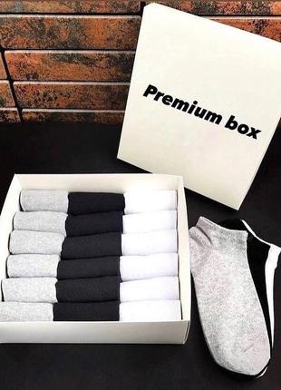 Мужской набор носков 18 шт без бренда + подарочная коробка