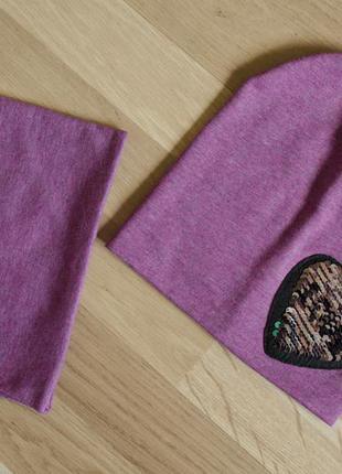 Стильний головний набір (шапка та хамут)\головные уборы