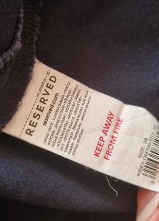 Синее платье reserved 4