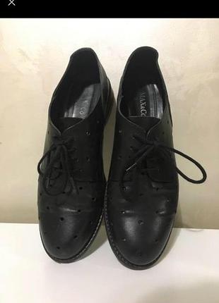 Туфельки нат шкіра 38 розмір