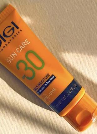 Солнцезащитный крем для сухой кожи лица spf 30 gigi