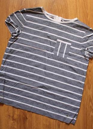 Женская хлопковая футболка с молнией сзади tommy hilfiger2 фото