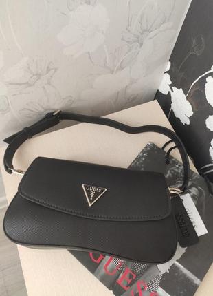 Сумка гесс кроссбоди guess cordelia flap logo