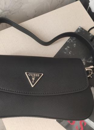 Сумка гесс кроссбоди guess cordelia flap logo5 фото