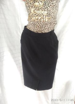 Спідниця олівець з кишенями