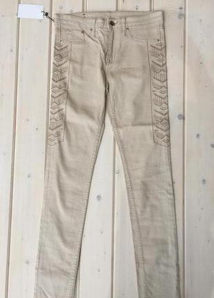 Брюки бежевые от h&m