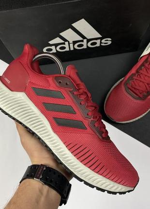 Кроссовки adidas solar ride original беговые красные новые в коробке