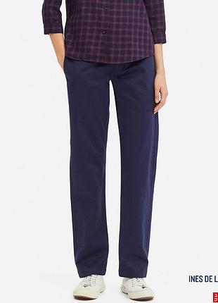 Серія колаборацій з інес фасанж,жіночі бавовняні штани uniqlo