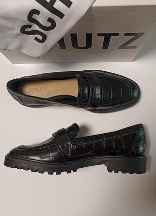 Якісні шкіряні лофери schutz. лоферы