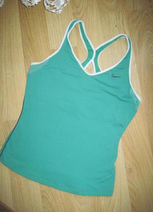 Спортивная майка з топом nike fit dry