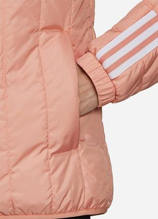 Куртка осенняя женская  adidas w itavic 3-stripes light hoodesed jacket gt16875 фото