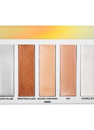 Палетка хайлайтерів від sephora pro