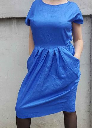 Красивое синее платье8 фото