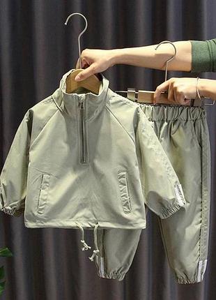 Спортивный костюм зеленый кофта штаны