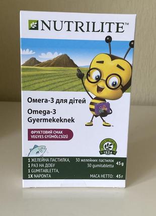 Nutrilite омега 3 для детей детская amway амвей эмвей емвей