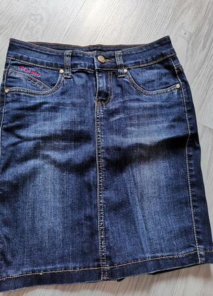 Юбка джинсовая