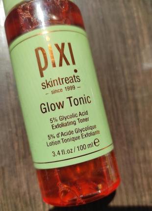 Pixi skintreats відлущуючий тонік з гліколевої кослотой - glow tonic3 фото