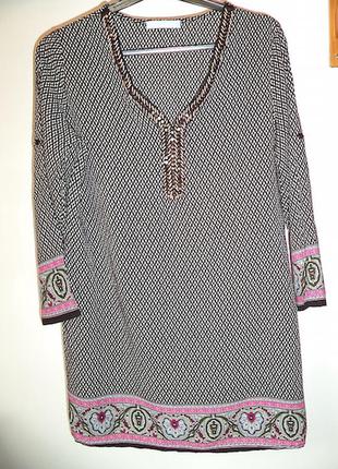 Платье туника,шикарная ,воздушная,жанственна