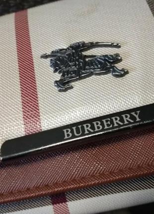 Кошелёк портмоне клатч эко кожа burberry6 фото