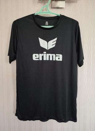 Мужская черная футболка erima 2xl1 фото