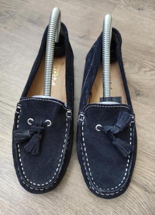 Шкіряні мокасини, туфлі