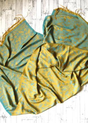 Шовковий шарф шаль палантин шёлк bursa turkey2 фото