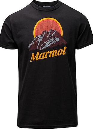 Футболка marmot organic short sleeve t-shirt pikes