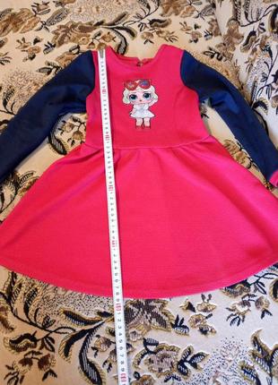 Платье с куклой лол