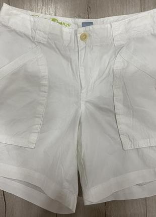 Білі шорти коттонові