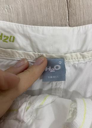 Белые коттоновые шорты 2