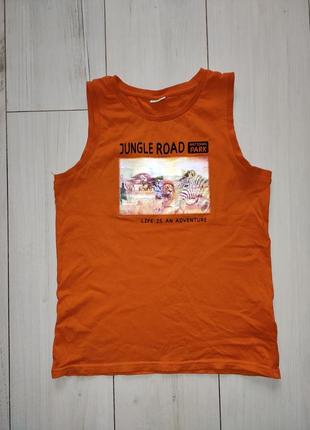 Майка с 3 д принтом на 7-11 лет